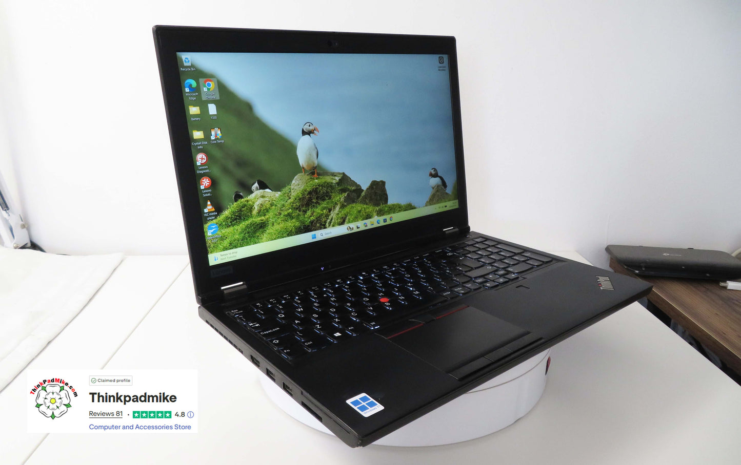 Lenovo ThinkPad P53 i7 *6 CORE* 9750H 40GB RAM 512GB IPS B\L KB NVIDIA T2000 (1330)