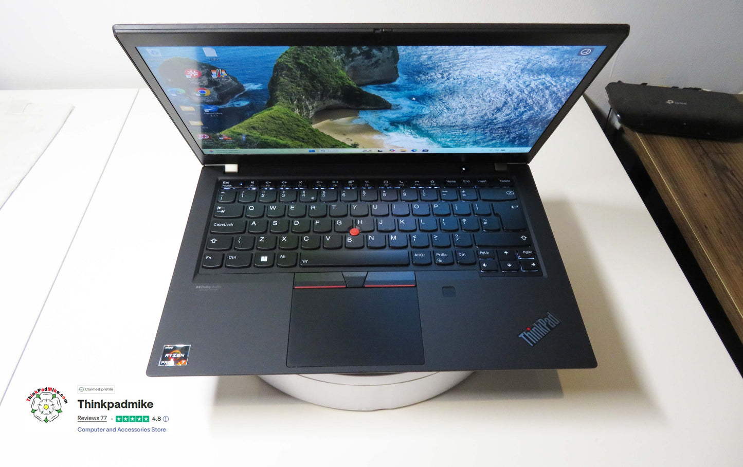Lenovo ThinkPad P14s AMD Ryzen 7 Pro 8 Core 32GB RAM 512GB SSD IPS Screen (1290)