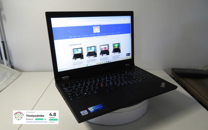 Lenovo ThinkPad P15 i7 *HEX CORE* 10850H 2.7Ghz 40GB RAM 512GB IPS B\L KB NVIDIA T2000 (1200)