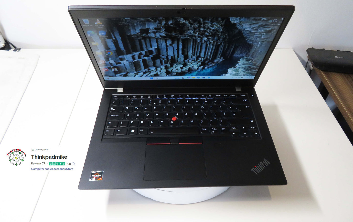 Lenovo ThinkPad L14 AMD Ryzen 7 Pro 8 CORE 24GB RAM 256GB SSD IPS FHD SCREEN (1292)