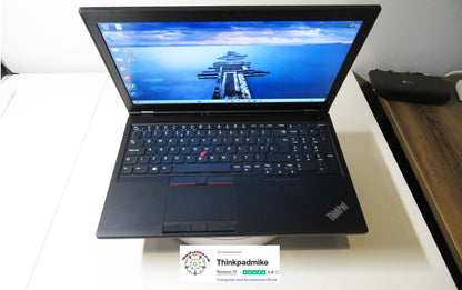 Lenovo ThinkPad P52 i7 *6 CORE* 8750H 2.2Ghz 40GB RAM 256GB SSD IPS B\L KB NVIDIA P1000 (1278)