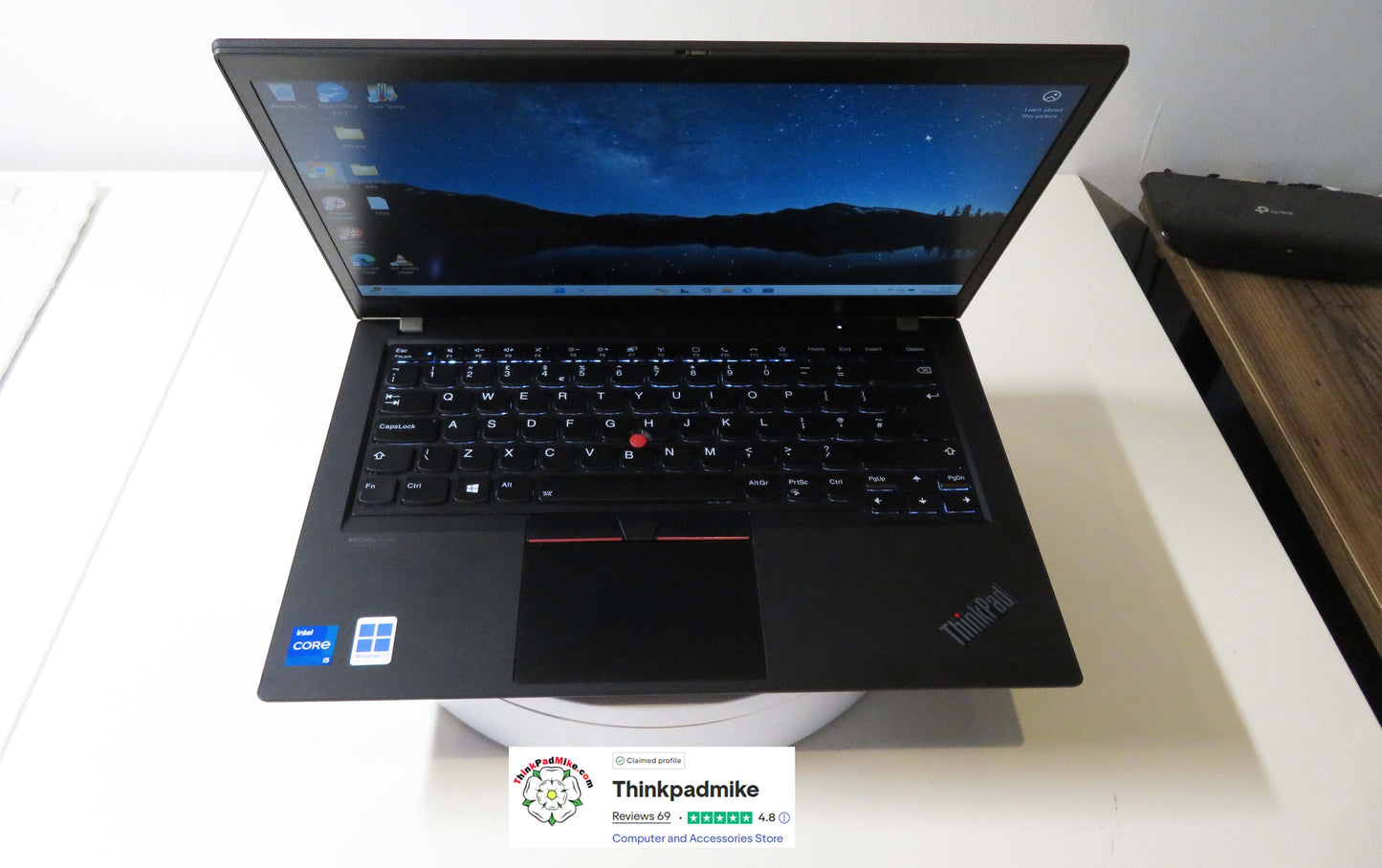 Lenovo ThinkPad T14 i5 1135G7 16GB RAM 256GB SSD IPS FHD SCREEN B\LKB (1233)