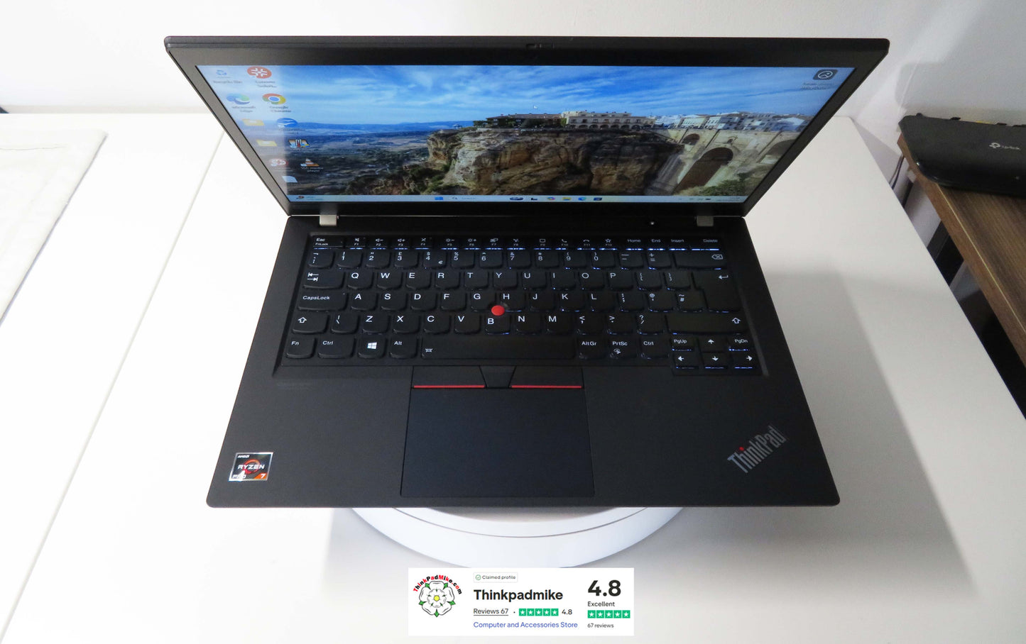 Lenovo ThinkPad T14 AMD Ryzen 7 Pro 8 CORE 32GB RAM 512GB SSD IPS FHD SCREEN B\LKB (1229)