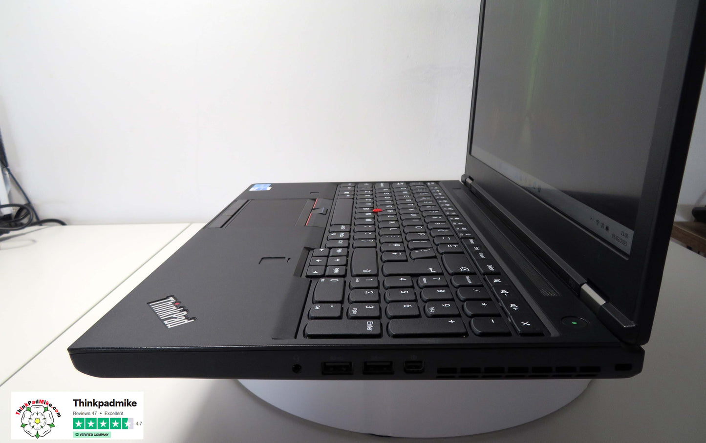 Lenovo ThinkPad P50 i7 6820HQ 48GB RAM 256GB SSD IPS NVIDIA M1000M (1105)