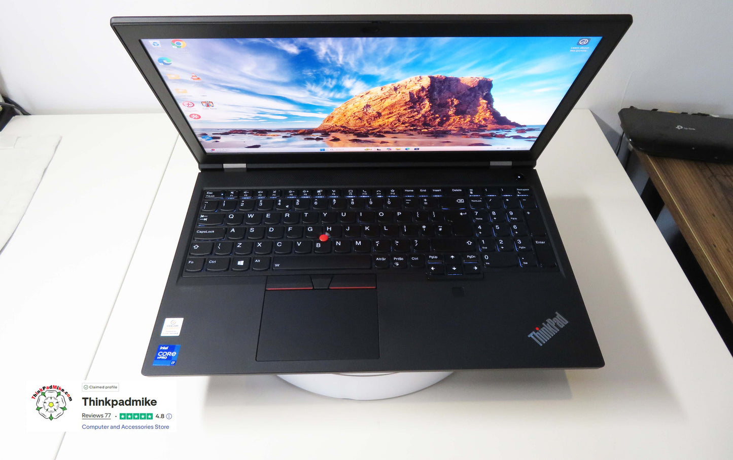Lenovo ThinkPad P15 i7 11850H *8 CORE* 32GB RAM 512GB SSD UHD NVIDIA T1200 (1301)