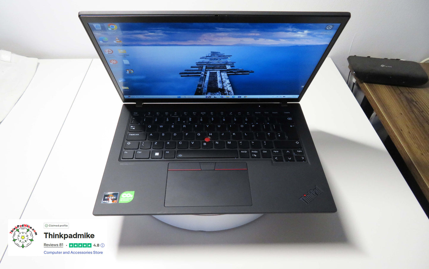 Lenovo ThinkPad T14 AMD Ryzen 7 Pro 8 CORE 32GB RAM 256GB SSD IPS WUXGA SCREEN B\LKB (1310)