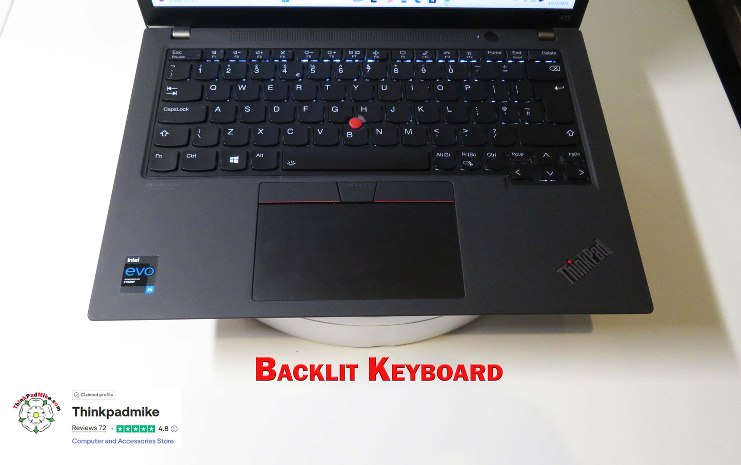 Lenovo ThinkPad x13 Gen 2 i5 1135G7 8GB RAM 256GB SSD WUXGA IPS SCREEN B\LKB (1242)