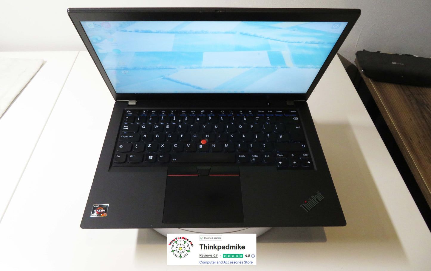 Lenovo ThinkPad T14 AMD Ryzen 7 Pro 8 CORE 20GB RAM 512GB SSD TN FHD SCREEN B\LKB (1230)