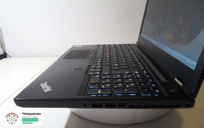 Lenovo ThinkPad P50 i7 6820HQ 48GB RAM 512GB + 256GB SSDs IPS NVIDIA M1000M (1072)