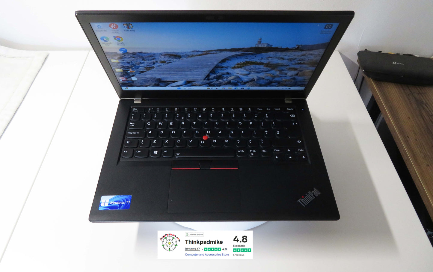 Lenovo ThinkPad T480 i5 8250U 16GB RAM 256GB SSD IPS TOUCH SCREEN (1216)