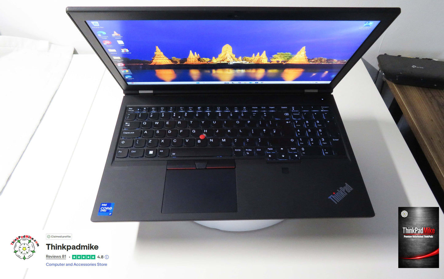 Lenovo ThinkPad P15 i7 11850H *8 CORE* 32GB RAM 1TB SSD IPS NVIDIA T1200 (1336)