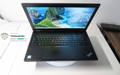 Lenovo ThinkPad P52 i7 *6 CORE* 8850H 2.6Ghz 32GB RAM 512GB SSD IPS B\L KB NVIDIA P1000 (1313)