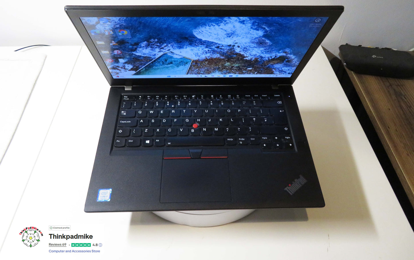 Lenovo ThinkPad T480 i7 8550U 32GB RAM 256GB SSD IPS SCREEN (1237)
