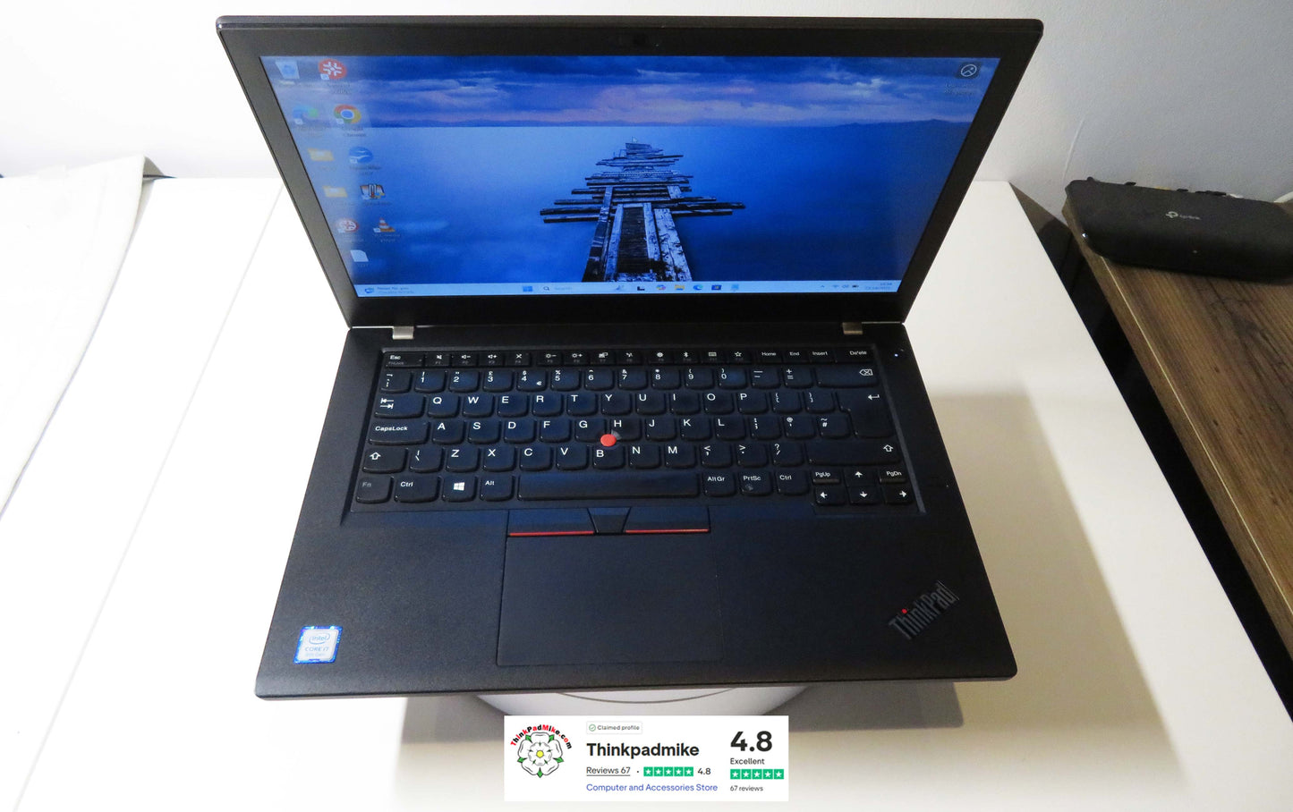 Lenovo ThinkPad T480 i7 8550U 16GB RAM 256GB SSD IPS SCREEN (1227)