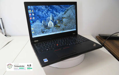 Lenovo ThinkPad P52 i7 *HEX CORE* 8850H 2.6Ghz 64GB RAM 512GB + 128GB IPS B\L KB NVIDIA P2000 WIN11 (1041)