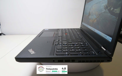 Lenovo ThinkPad P52 i7 *HEX CORE* 8750H 2.20Ghz 32GB RAM 256GB+512GB+256GB+500GB IPS B\L KB NVIDIA P1000 (1097)