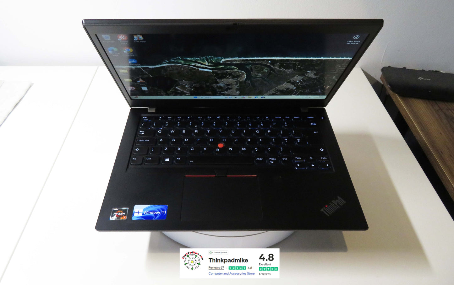 Lenovo ThinkPad L14 AMD Ryzen 7 Pro 8 CORE 32GB RAM 256GB SSD IPS FHD SCREEN (1206)