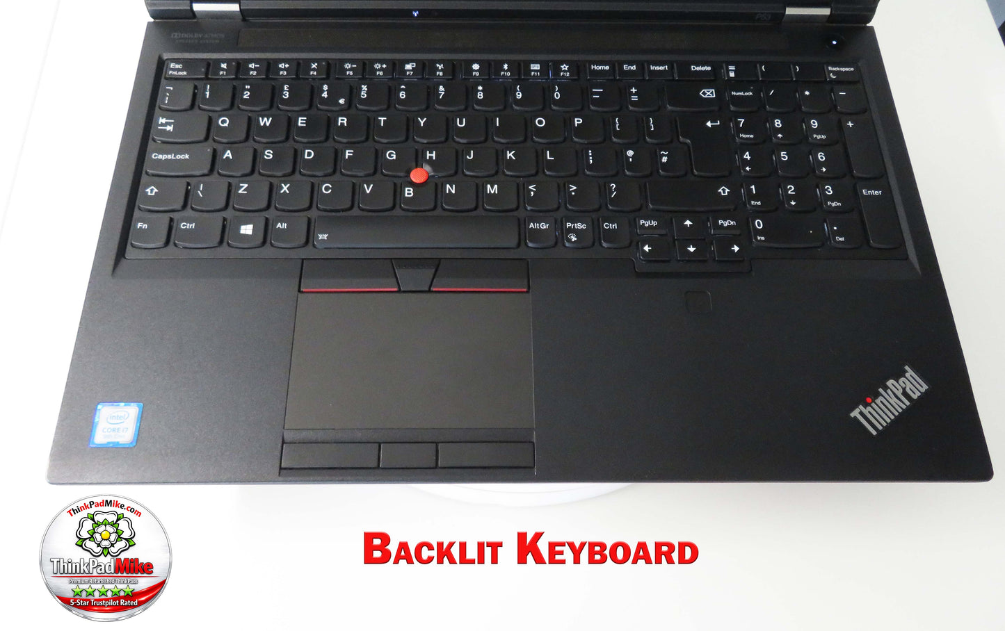 Lenovo ThinkPad P53 i7 *6 CORE* 9750H 2.6Ghz 64GB RAM 512GB SSD IPS B\L KB NVIDIA T2000 (1354)