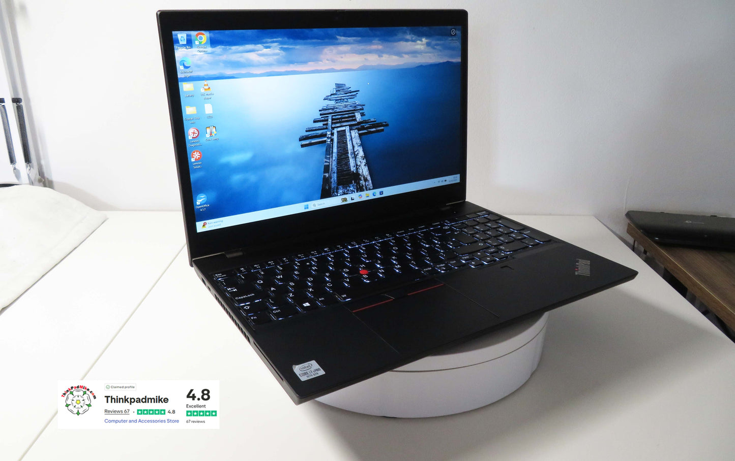 Lenovo ThinkPad P15v i7 10850H *6 CORE* 32GB RAM 512GB SSD IPS NVIDIA P620 WIN11 (1225)