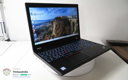 Lenovo ThinkPad P50 i7 6820HQ 64GB RAM 256GB+256GB SSDs IPS NVIDIA M1000M (1108)