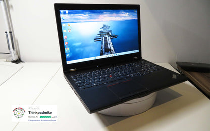 Lenovo ThinkPad P52 i7 *6 CORE* 8750H 2.2Ghz 40GB RAM 256GB SSD IPS B\L KB NVIDIA P1000 (1278)