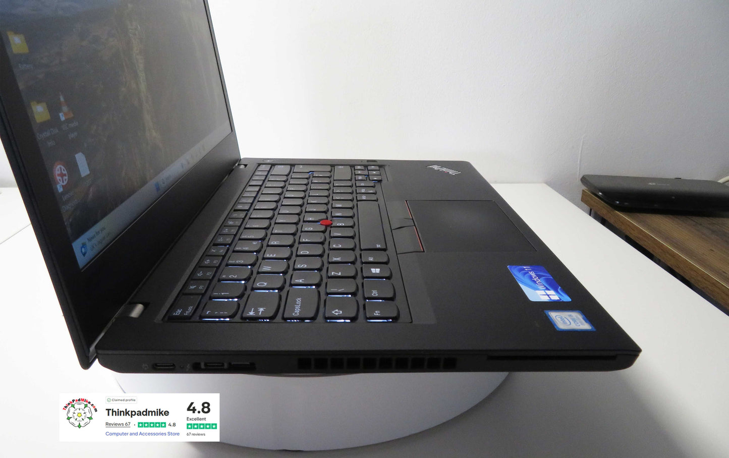 Lenovo ThinkPad T480 i5 8250U 16GB RAM 256GB SSD IPS SCREEN B\L KB (1207)