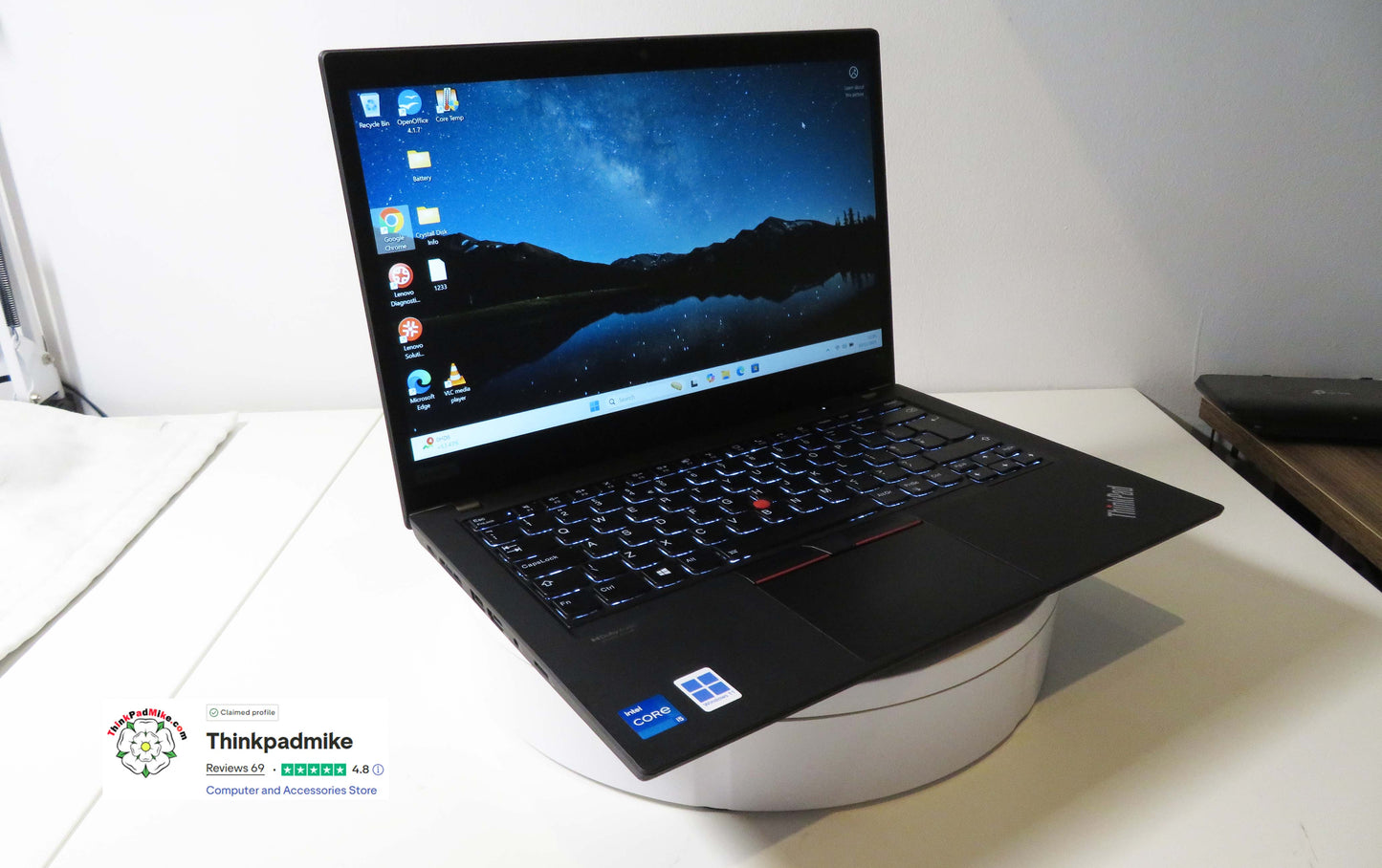 Lenovo ThinkPad T14 i5 1135G7 16GB RAM 256GB SSD IPS FHD SCREEN B\LKB (1233)