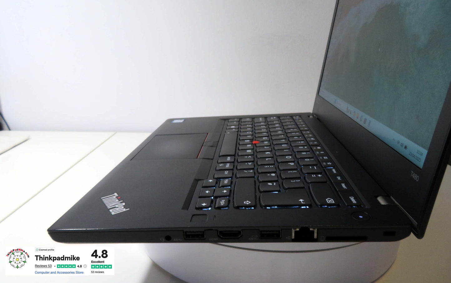 Lenovo ThinkPad T480 i7 8650U 64GB RAM 256GB + 512GB SSDs IPS SCREEN B\L KB (1134)