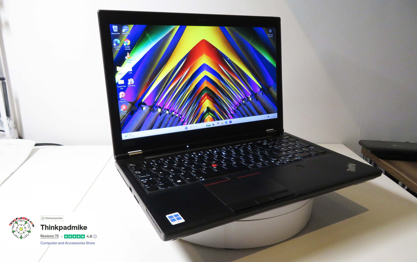 Lenovo ThinkPad P52 i7 *6 CORE* 8850H 2.6Ghz 64GB RAM 512GB SSD IPS B\L KB NVIDIA P2000 (1276)