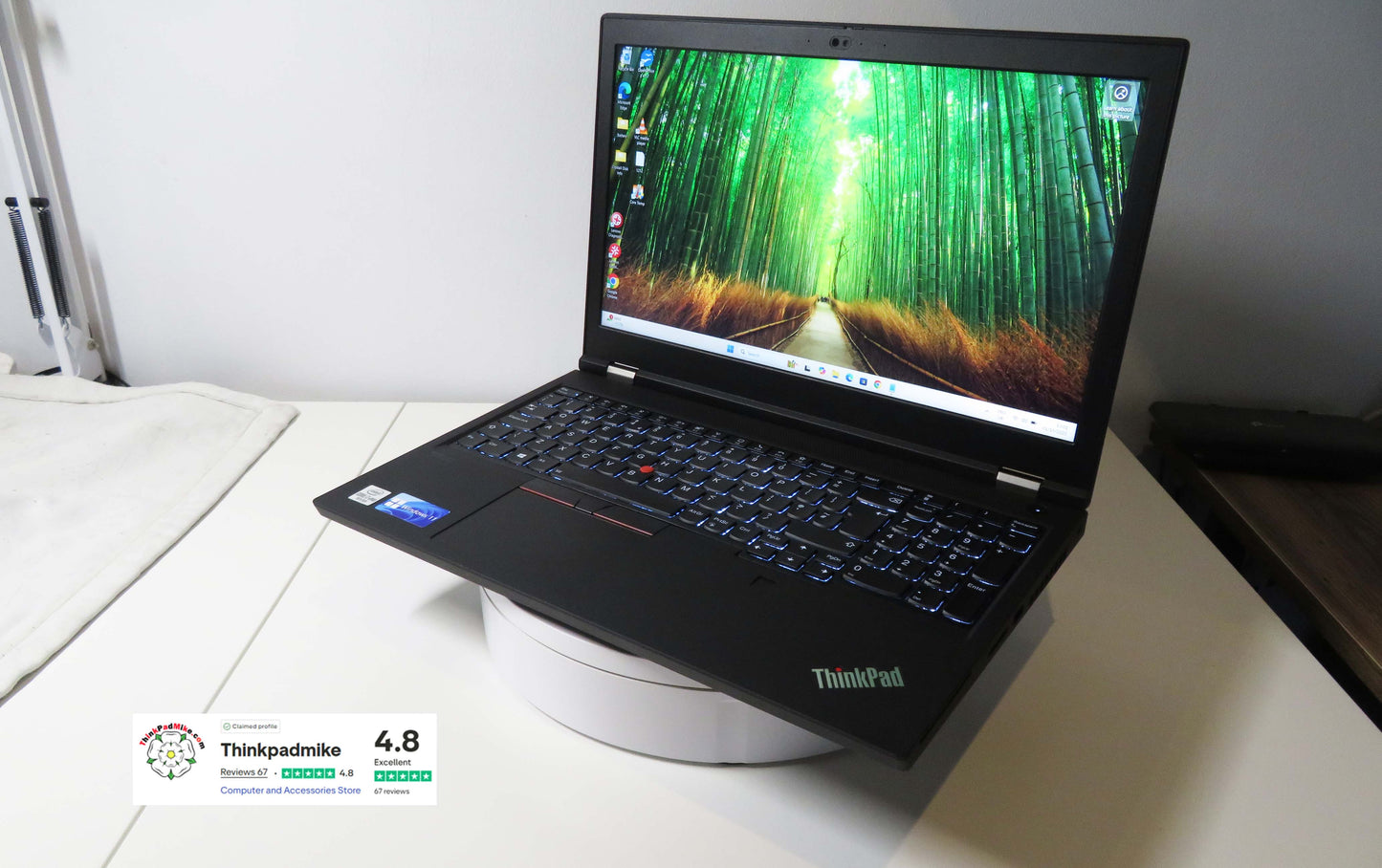 Lenovo ThinkPad P15 i7 10850H *6 CORE* 64GB RAM 512GB SSD IPS NVIDIA T2000 (1212)