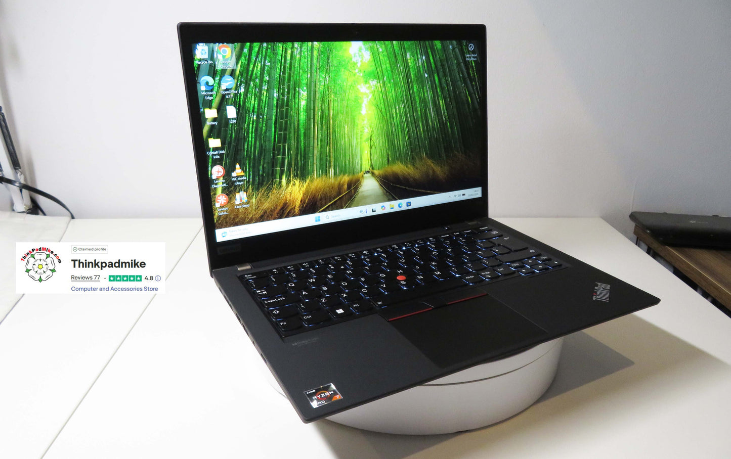 Lenovo ThinkPad P14s AMD Ryzen 7 Pro 8 Core 32GB RAM 512GB SSD IPS Screen (1298)