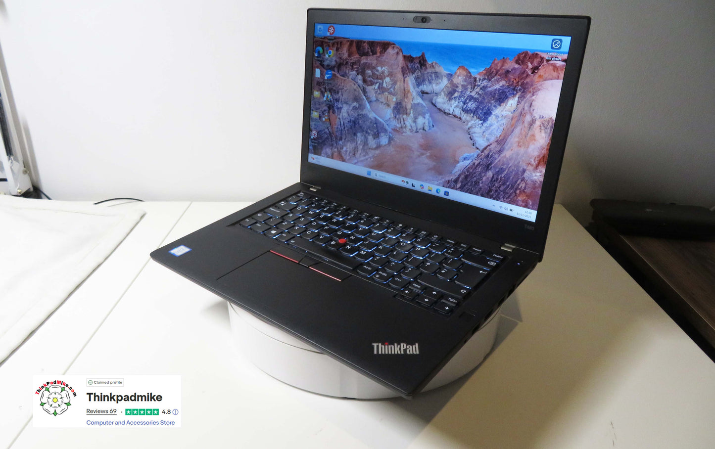 Lenovo ThinkPad T480 i7 8650U 32GB RAM 512GB SSD IPS TOUCH SCREEN (1234)