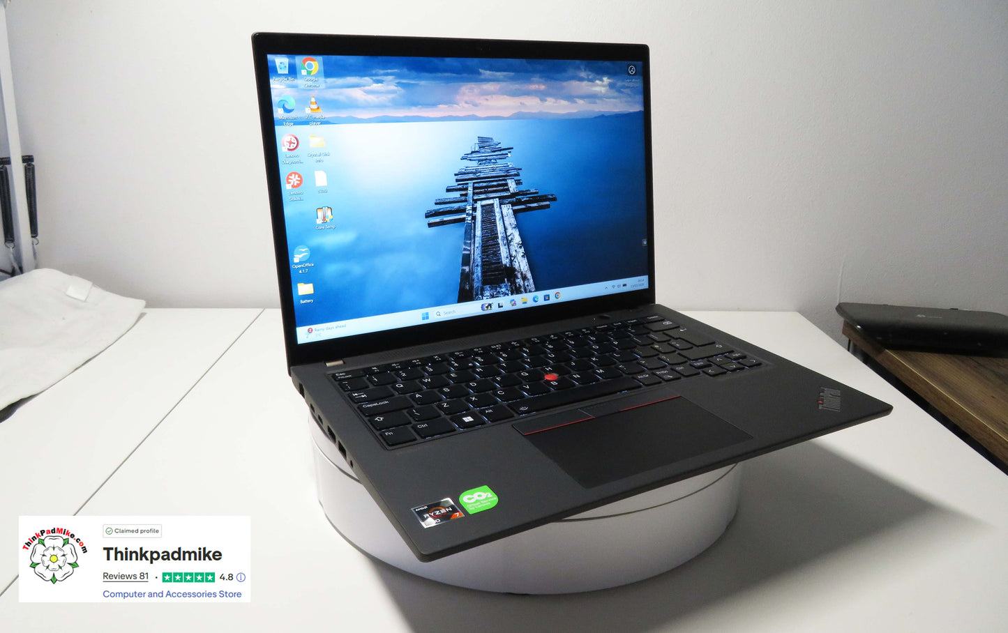 Lenovo ThinkPad T14 AMD Ryzen 7 Pro 8 CORE 32GB RAM 256GB SSD IPS WUXGA SCREEN B\LKB (1310)