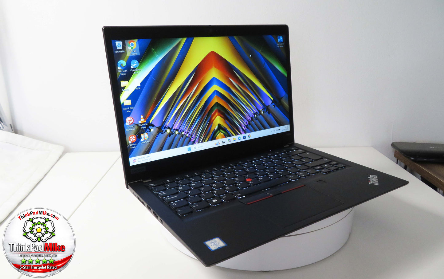 Lenovo ThinkPad T490s i7 1.9Ghz 8665U 16GB RAM 256GB SSD IPS B\L KB (1338)