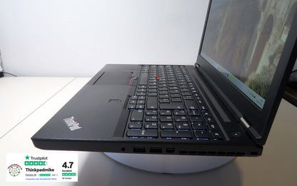 Lenovo ThinkPad P50 i7 6820HQ 64GB RAM 512GB SSD IPS NVIDIA M1000M B\L KB (1120)