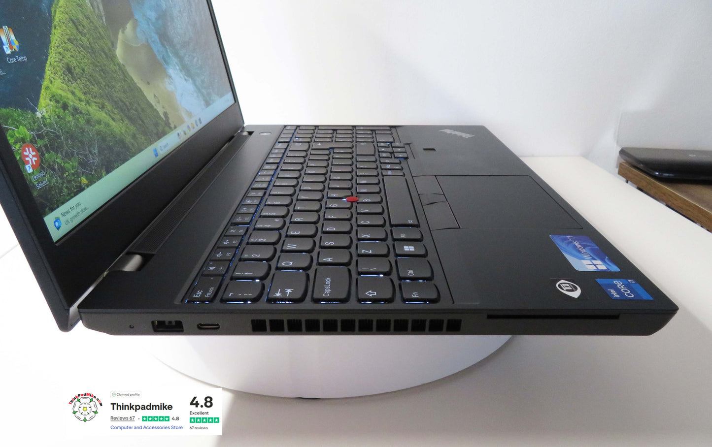 Lenovo ThinkPad T15P i7 12700H **14 Core** 24GB RAM 512GB SSD IPS NVIDIA RTX 3050 WIN11 (1211)