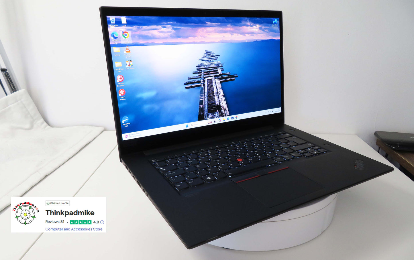 Lenovo ThinkPad P1 Gen 2 i7-9850H 32GB 512GB SSD OLED 4K TOUCH T1000 Workstation (1334)