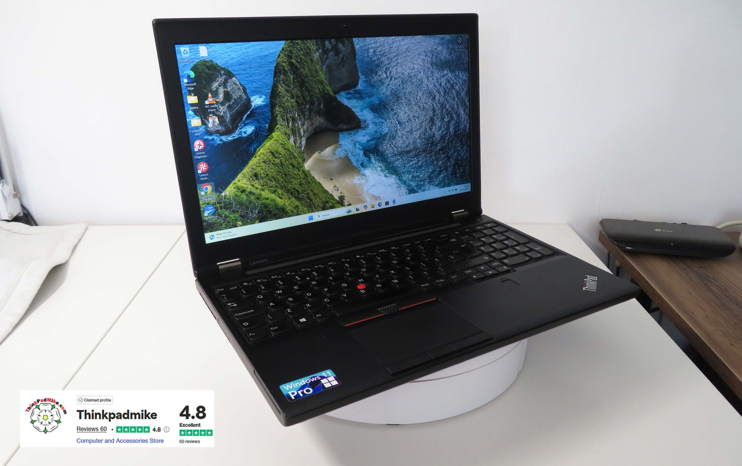 Lenovo ThinkPad P50 i7 6820HQ 32GB RAM 512GB SSD IPS NVIDIA M2000M (1178)