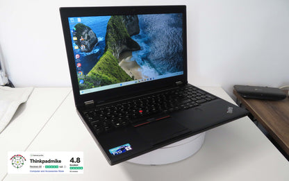 Lenovo ThinkPad P50 i7 6820HQ 32GB RAM 512GB SSD IPS NVIDIA M2000M (1178)
