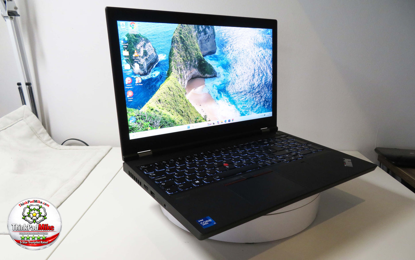 Lenovo ThinkPad P15 i7 11850H *8 CORE* 32GB RAM 512GB SSD UHD NVIDIA T1200 (1376)