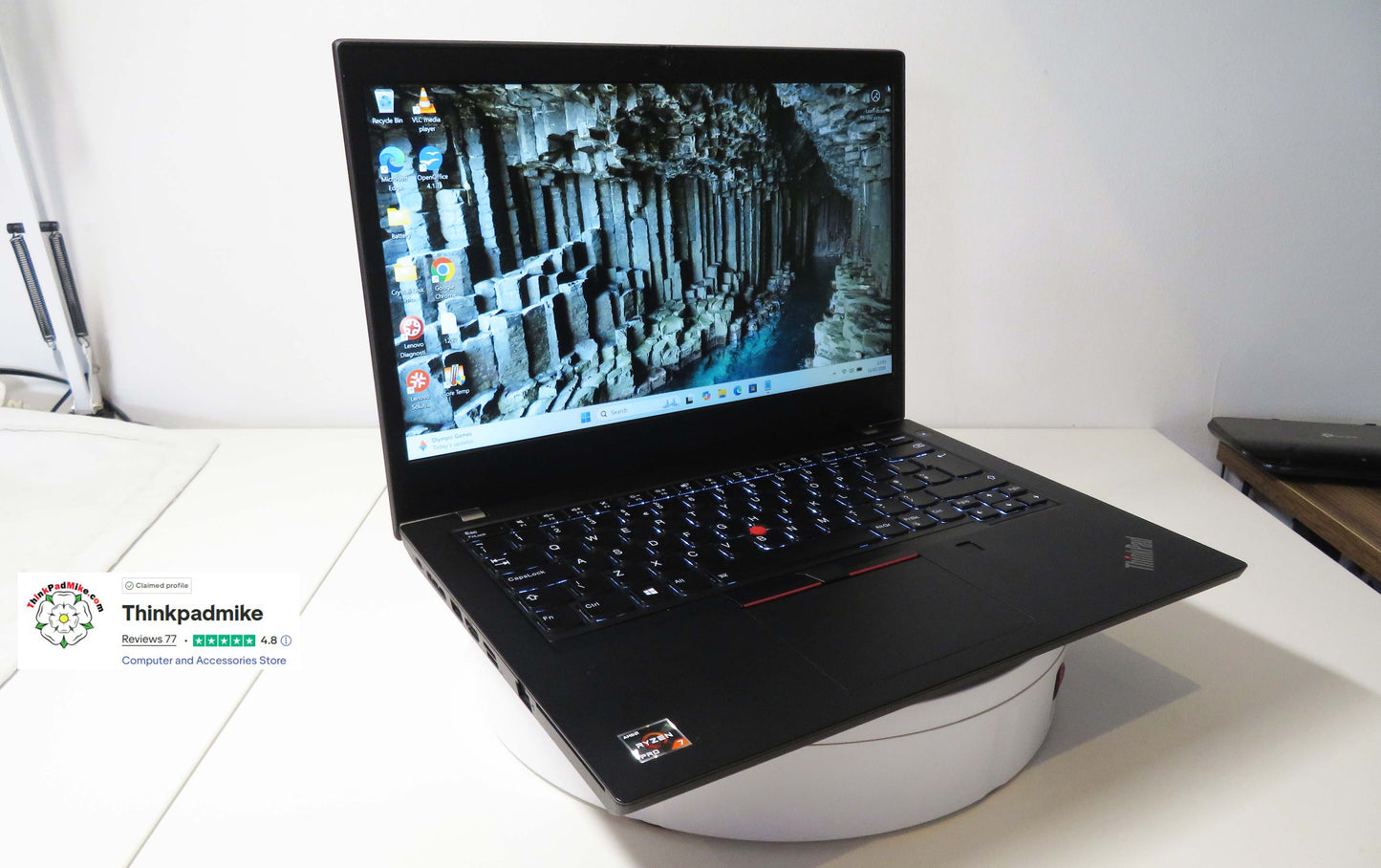 Lenovo ThinkPad L14 AMD Ryzen 7 Pro 8 CORE 24GB RAM 256GB SSD IPS FHD SCREEN (1292)