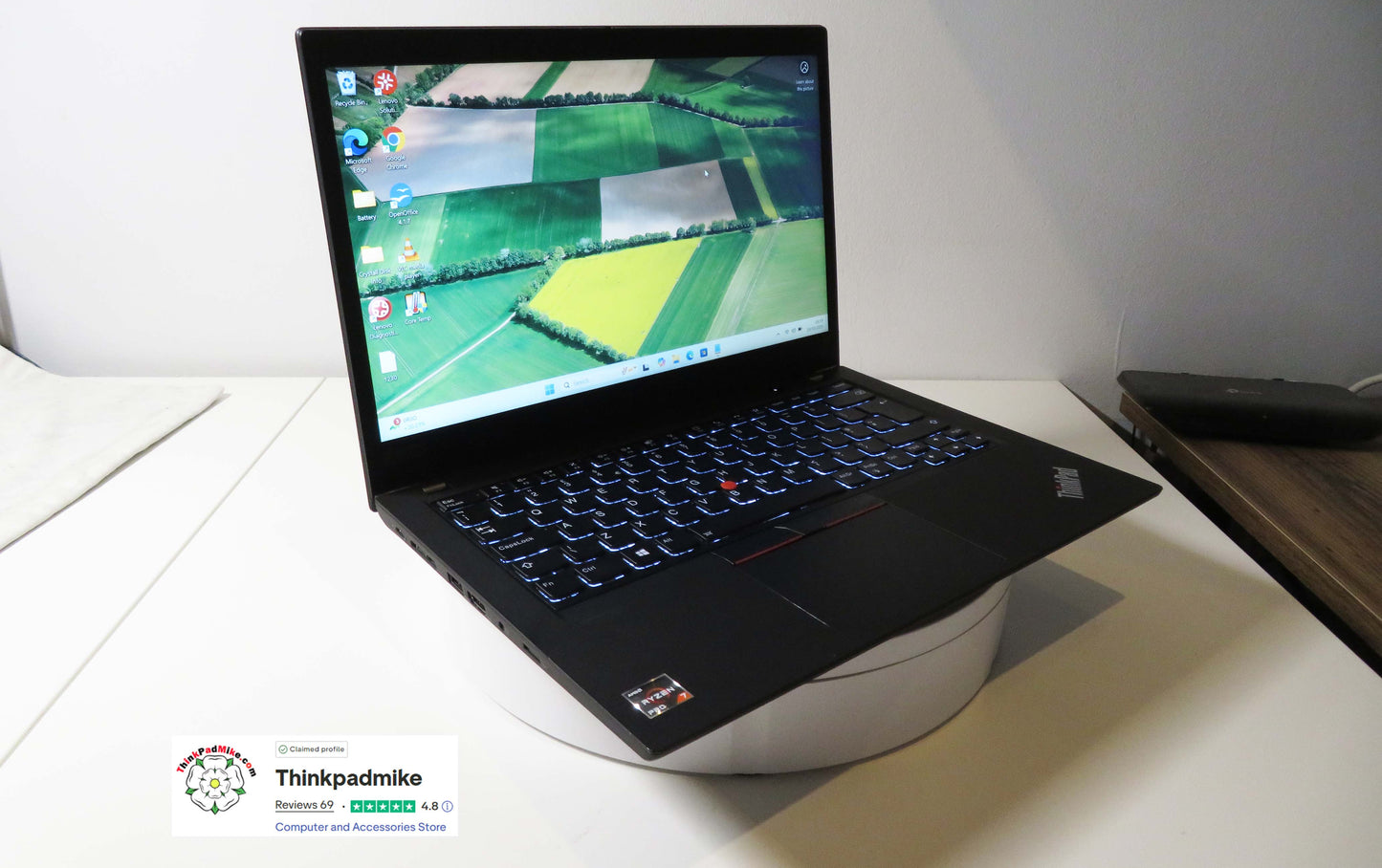 Lenovo ThinkPad T14 AMD Ryzen 7 Pro 8 CORE 20GB RAM 512GB SSD TN FHD SCREEN B\LKB (1230)