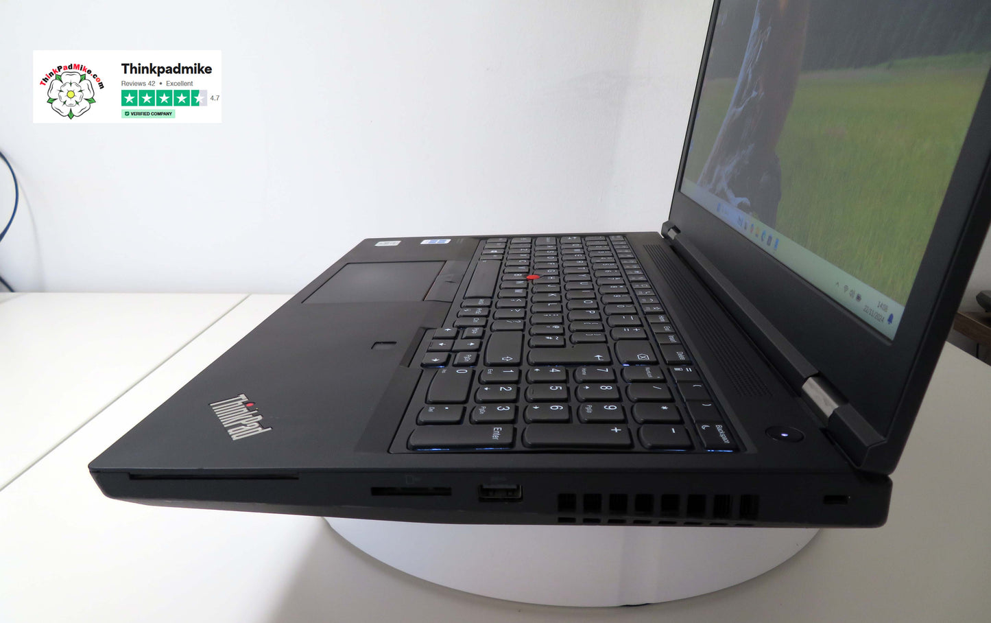 Lenovo ThinkPad P15 i7 10850H *6 CORE* 32GB RAM 512GB + 256GB SSD IPS NVIDIA T2000 B\LKB (1069)