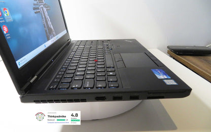 Lenovo ThinkPad P53 i7 *HEX CORE* 9750H 2.6Ghz 40GB RAM 256GB + 512GB IPS B\L KB NVIDIA T2000 (1208)
