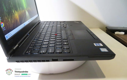 Lenovo ThinkPad P52 i7 *6 CORE* 8850H 2.6Ghz 40GB RAM 512GB IPS B\L KB NVIDIA P2000 (1236)