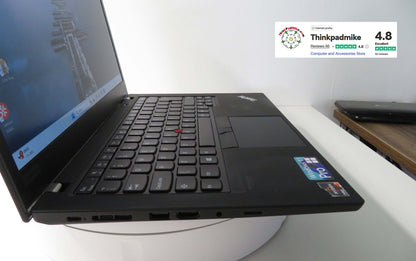 Lenovo ThinkPad T14 AMD Ryzen 7 Pro 8 CORE 32GB RAM 256GB SSD IPS FHD SCREEN (1176)
