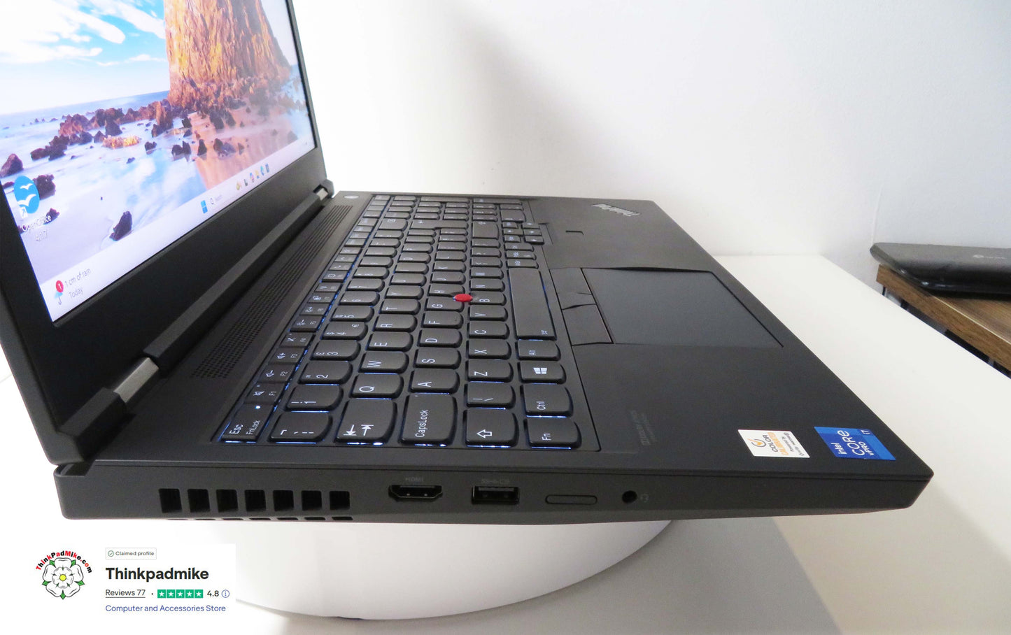 Lenovo ThinkPad P15 i7 11850H *8 CORE* 32GB RAM 512GB SSD UHD NVIDIA T1200 (1301)