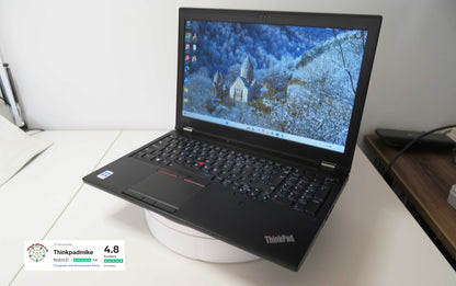 Lenovo ThinkPad P52 i7 *HEX CORE* 8850H 2.6Ghz 64GB RAM 512GB + 128GB IPS B\L KB NVIDIA P2000 WIN11 (1041)