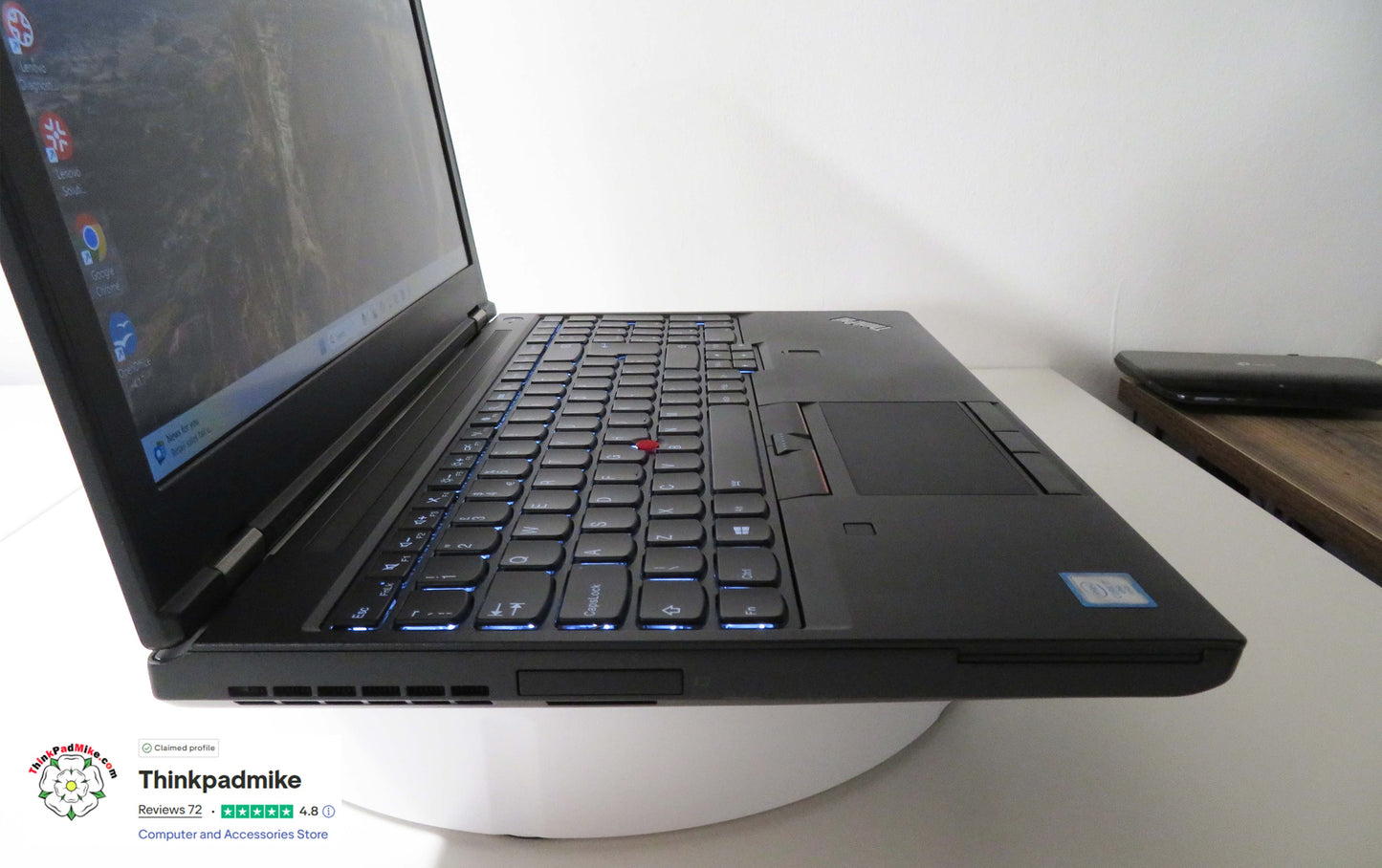 Lenovo ThinkPad P50 i7 6820HQ 64GB RAM 256GB+256GB SSDs IPS NVIDIA M1000M (1108)