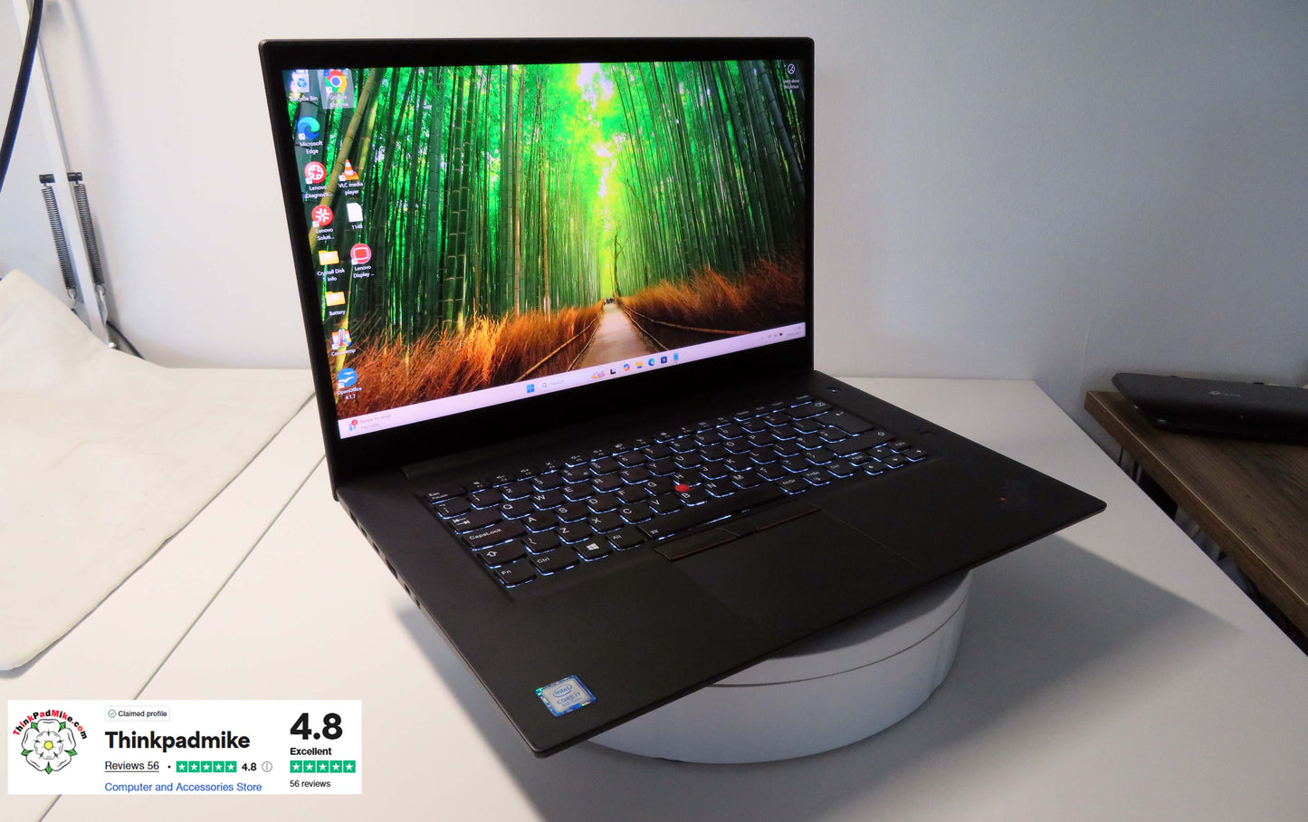 Lenovo ThinkPad x1 Extreme i7 *HEX CORE* 8750H 2.20Ghz 32GB RAM 512GB IPS UHD TOUCH NVIDIA GTX 1050 (1148)